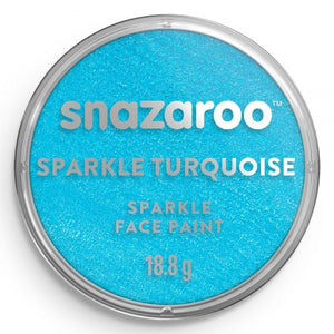Snazaroo Sparkle Face Paint - Metallic Orange (18ml)