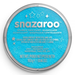 Snazaroo Sparkle Face Paint Sparkle Turquoise 18M