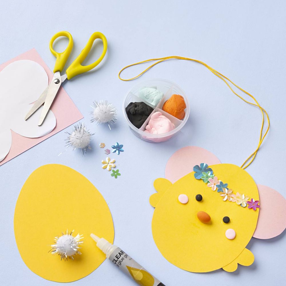 Paper Decorations Kit - Funny Easter Friends