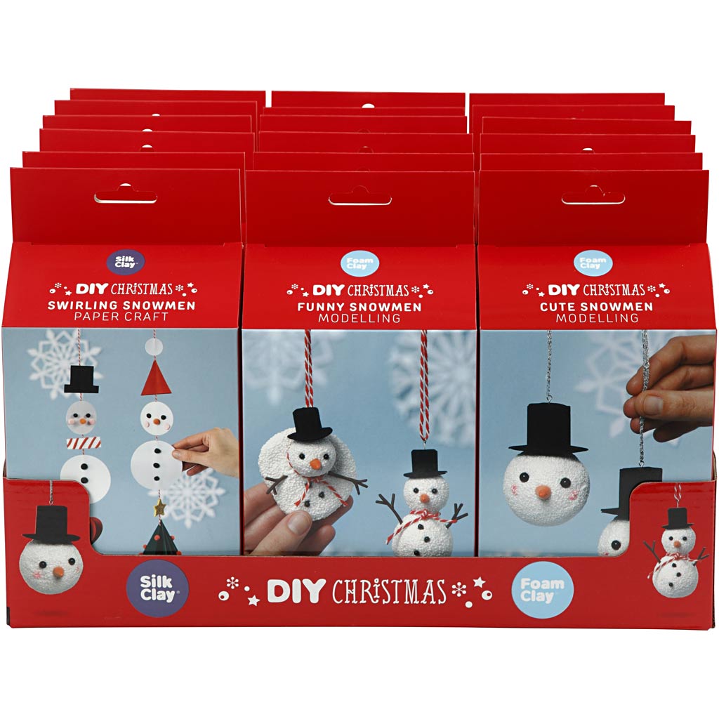 Cute and funny snowmen