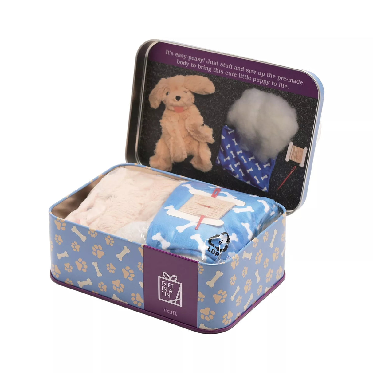 Gift in a Tin - Puppy in a Tin