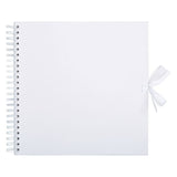 12x12" Scrapbook - White