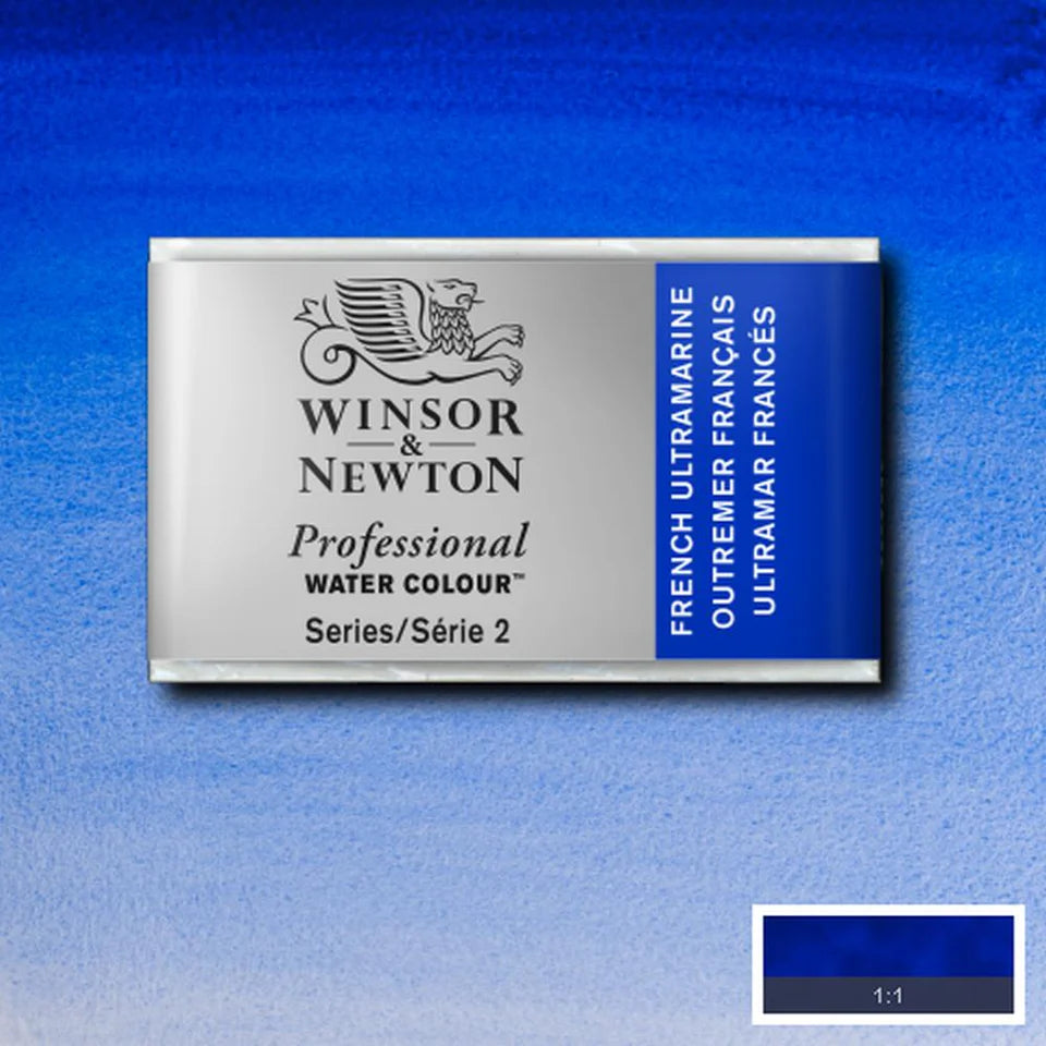 Professional Watercolour Series 2 Whole Pan - French Ultramarine