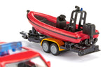 Siku Land Rover Defender with Boat