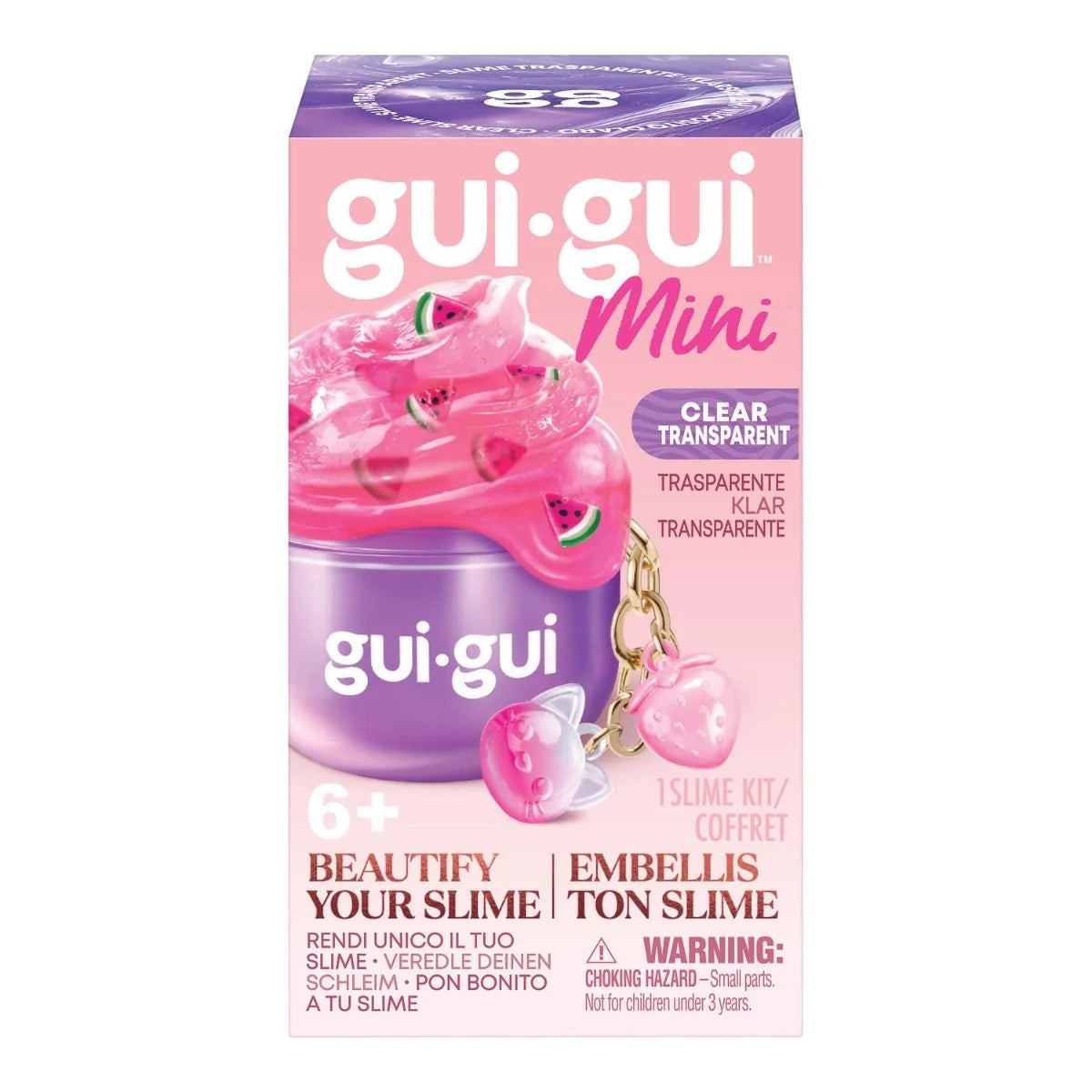 Gui Gui Mini Beauty Slime Keyring Pack (Assortment)