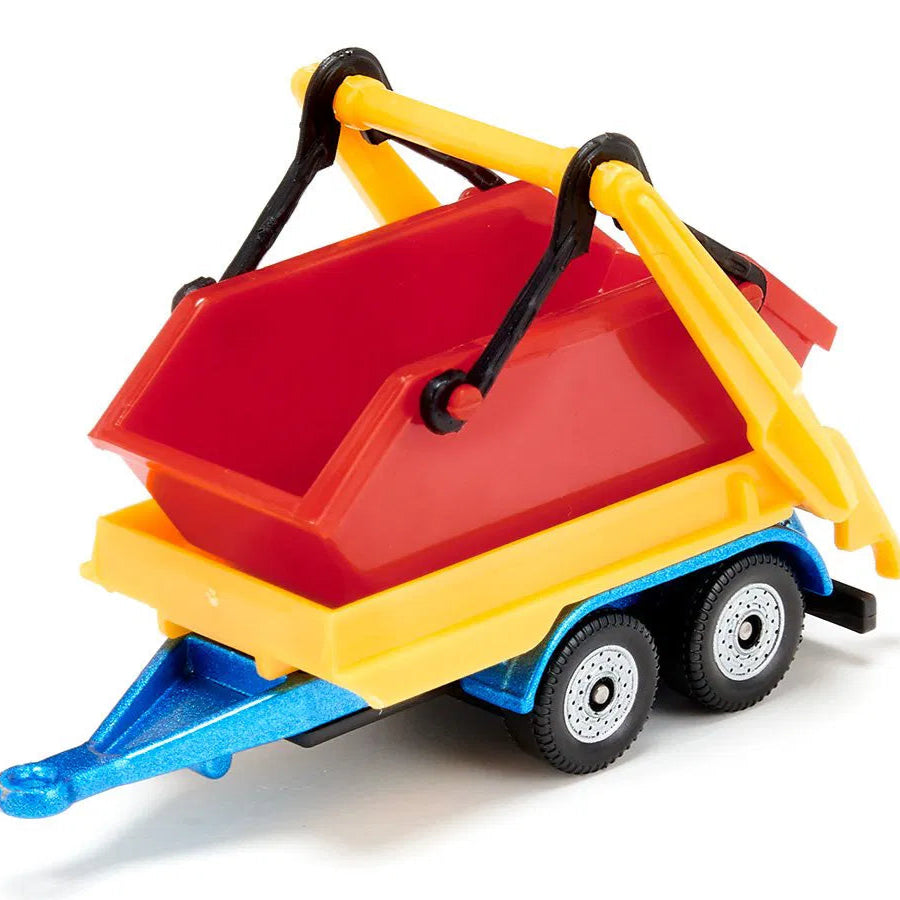 Siku Truck With Skip And Trailer