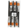 Gold Line Nylon Brushes No.20 21cm Flat (6 Pack)