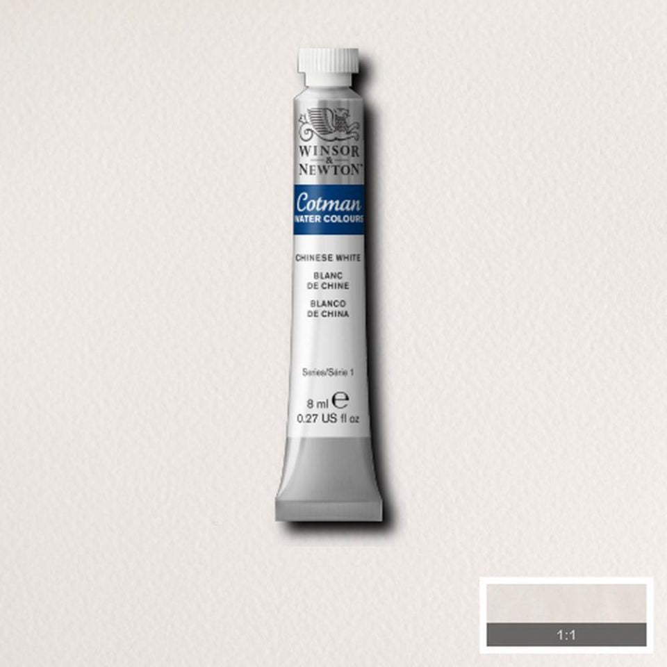 Winsor & Newton Cotman Watercolour Paint 8ml Chinese White