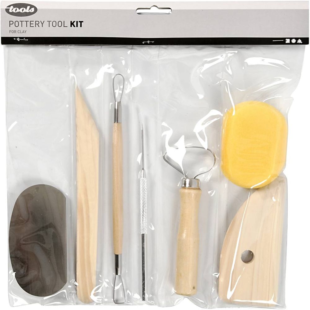 Pottery Tool Kit (8 Pieces)