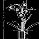 Lego Icons Orchid Plant and Flowers Set LEGO Botanical Collection