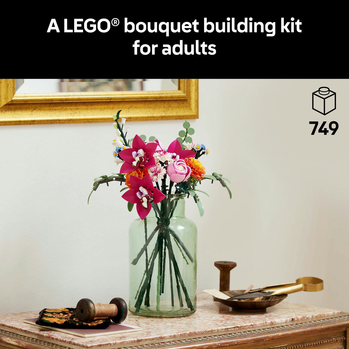 Lego Botanicals - Pretty Pink Flower Bouquet