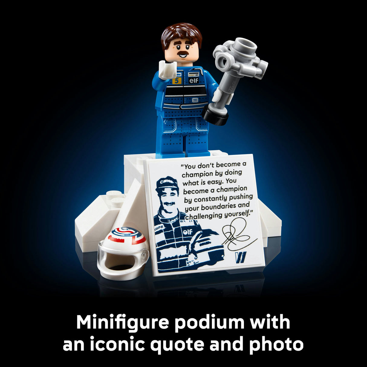 Lego Icons - Williams Racing FW14B & Nigel Mansell
