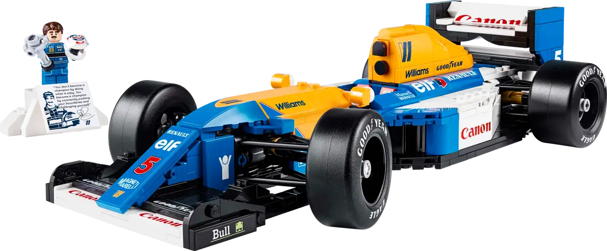 Lego Icons - Williams Racing FW14B & Nigel Mansell