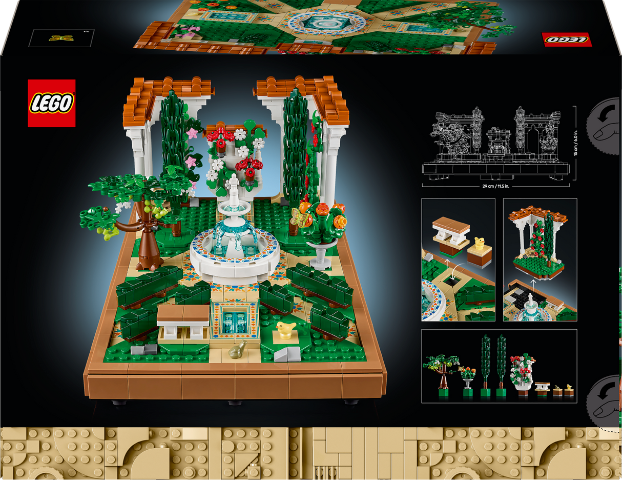 Lego Icons - Fountain Garden