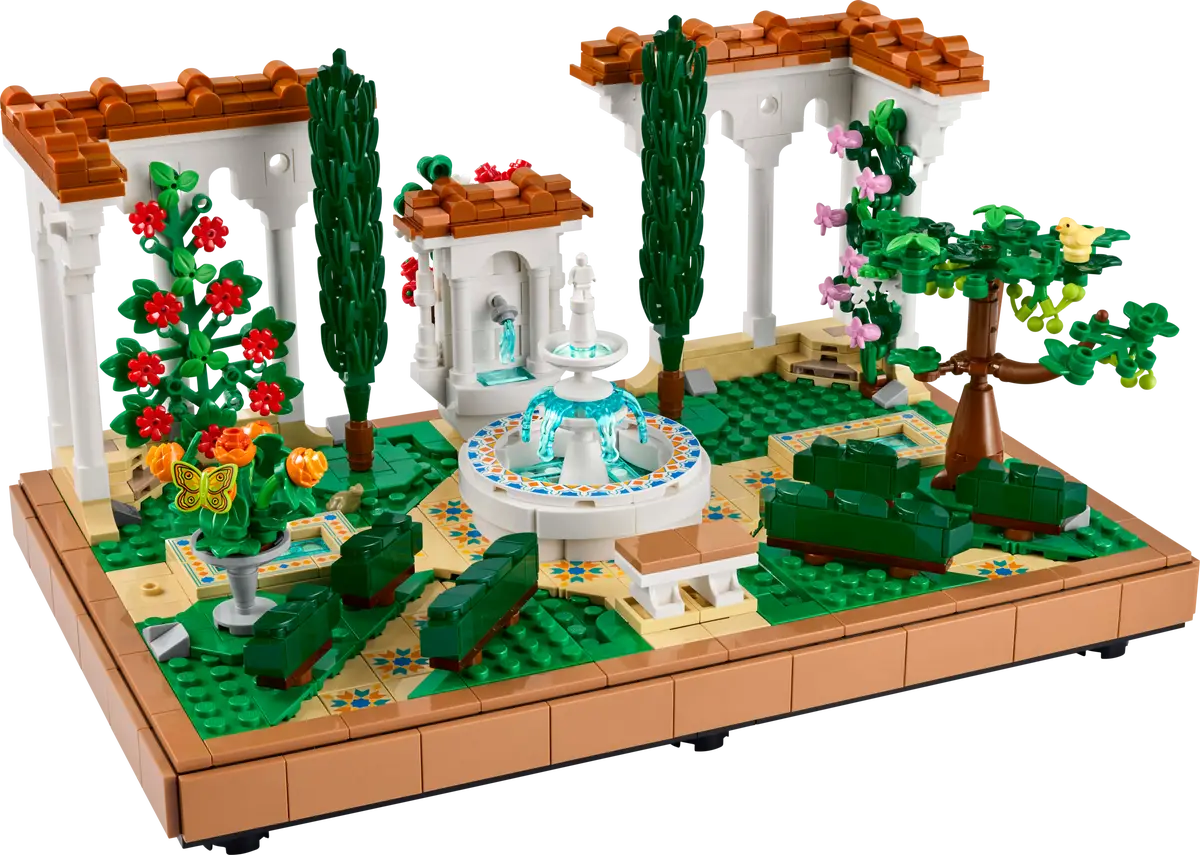 Lego Icons - Fountain Garden