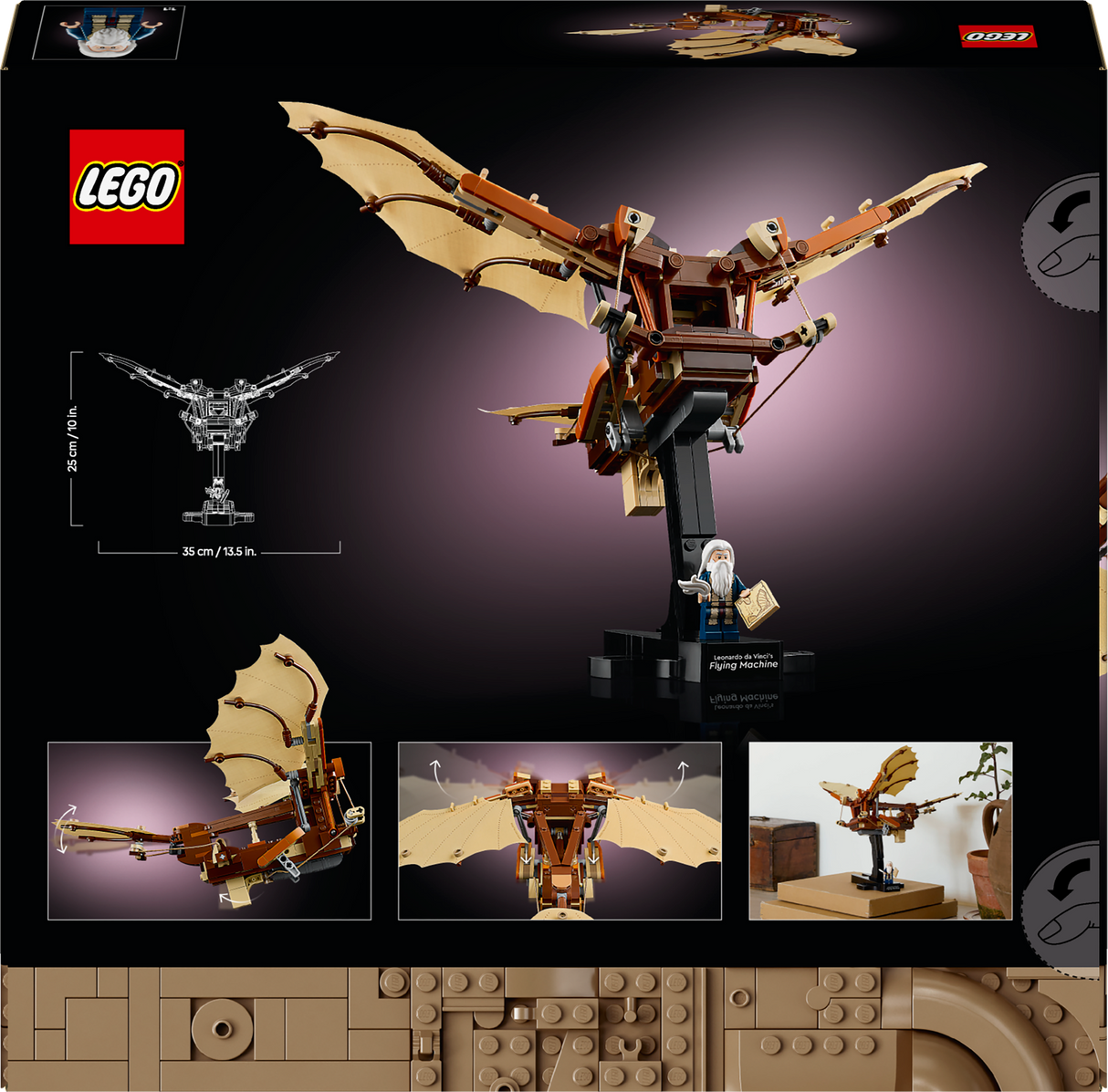 Lego Icons - Leonardo da Vinci's Flying Machine
