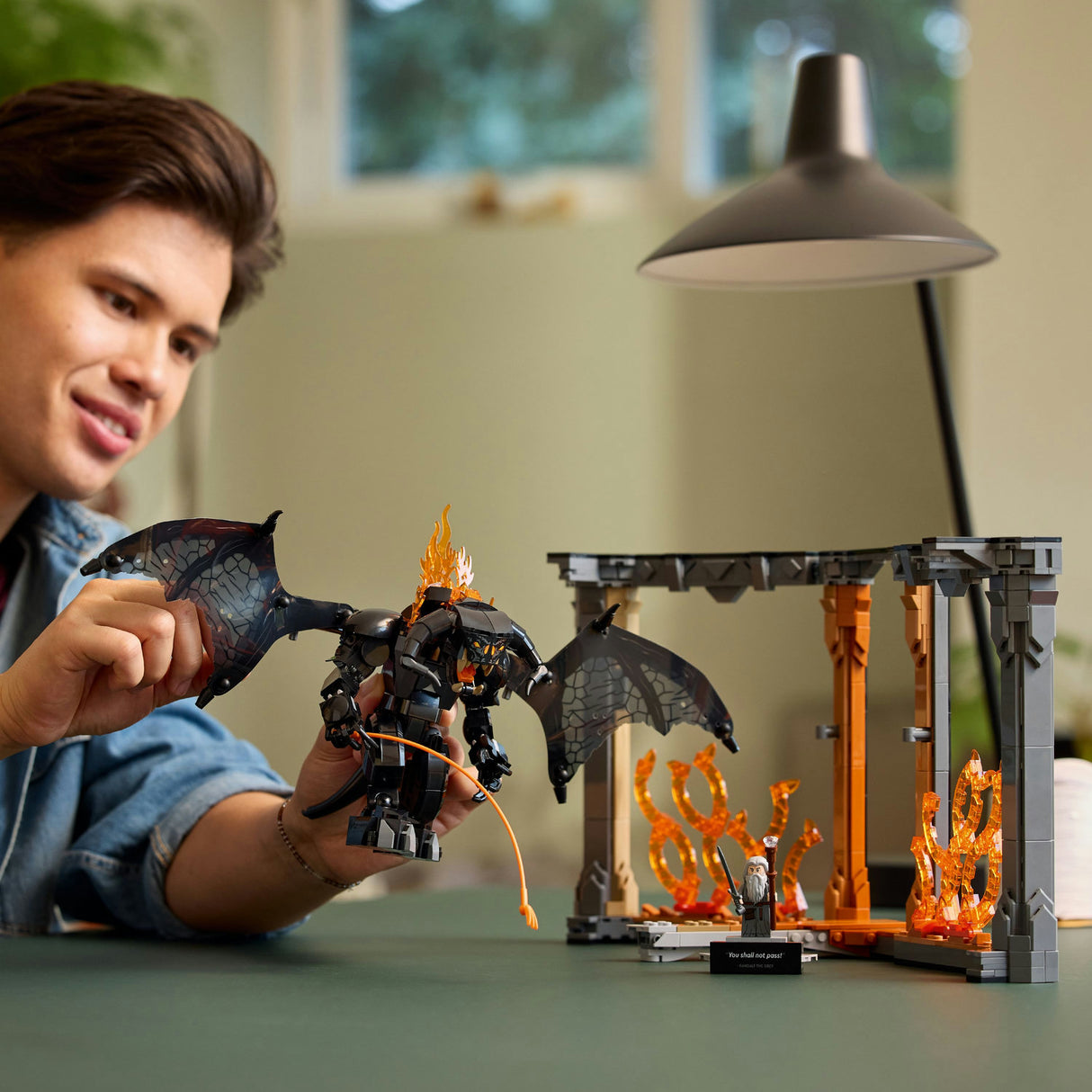 Lego The Lord of the Rings - Balrog Book Nook