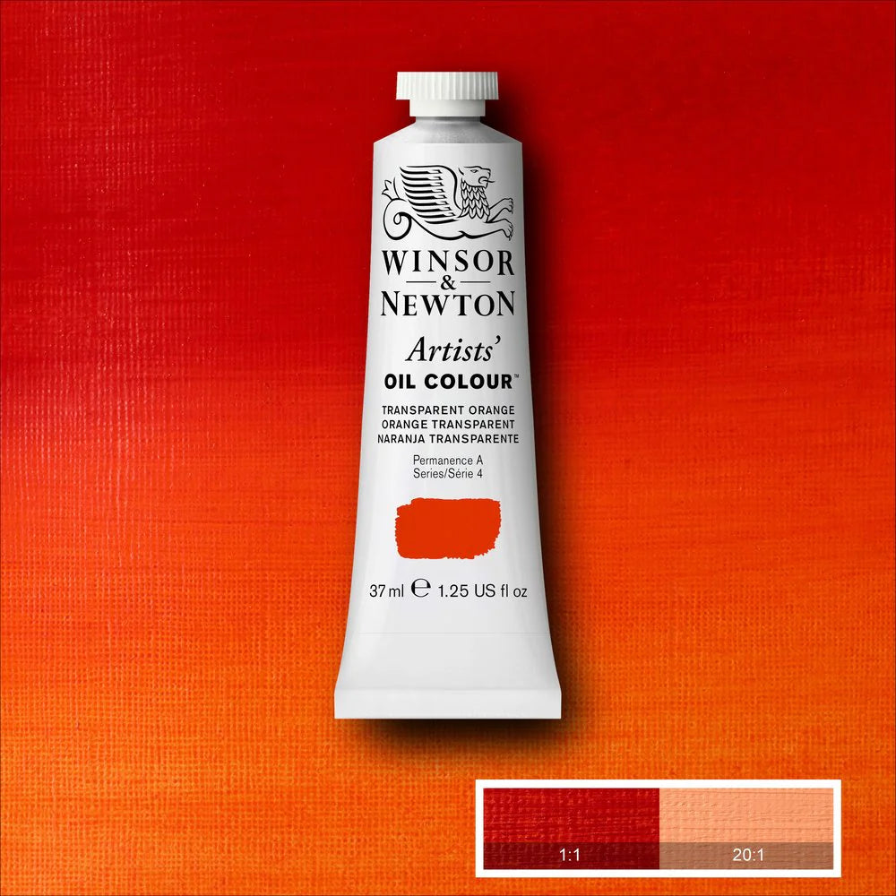Artists' Oil Colour 37ml Transparent Orange
