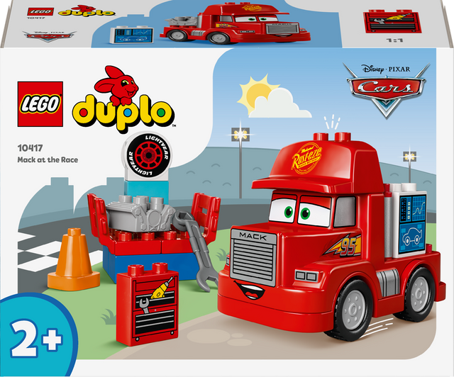 Lego Disney Cars Duplo Mack at the Race
