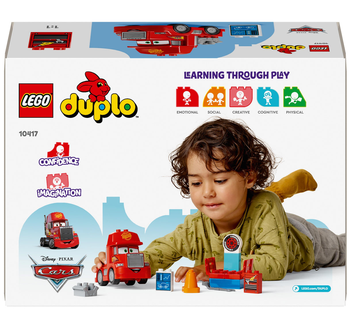 Lego Disney Cars Duplo Mack at the Race