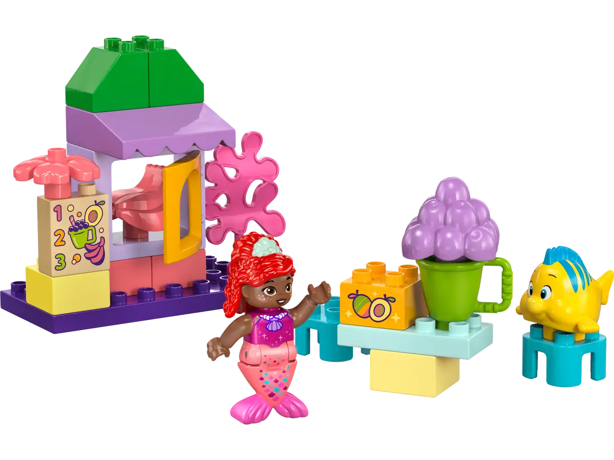 Lego Duplo Ariel and Flounder's Café Stand