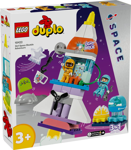 Lego Duplo 3in1 Space Shuttle Adventure Set