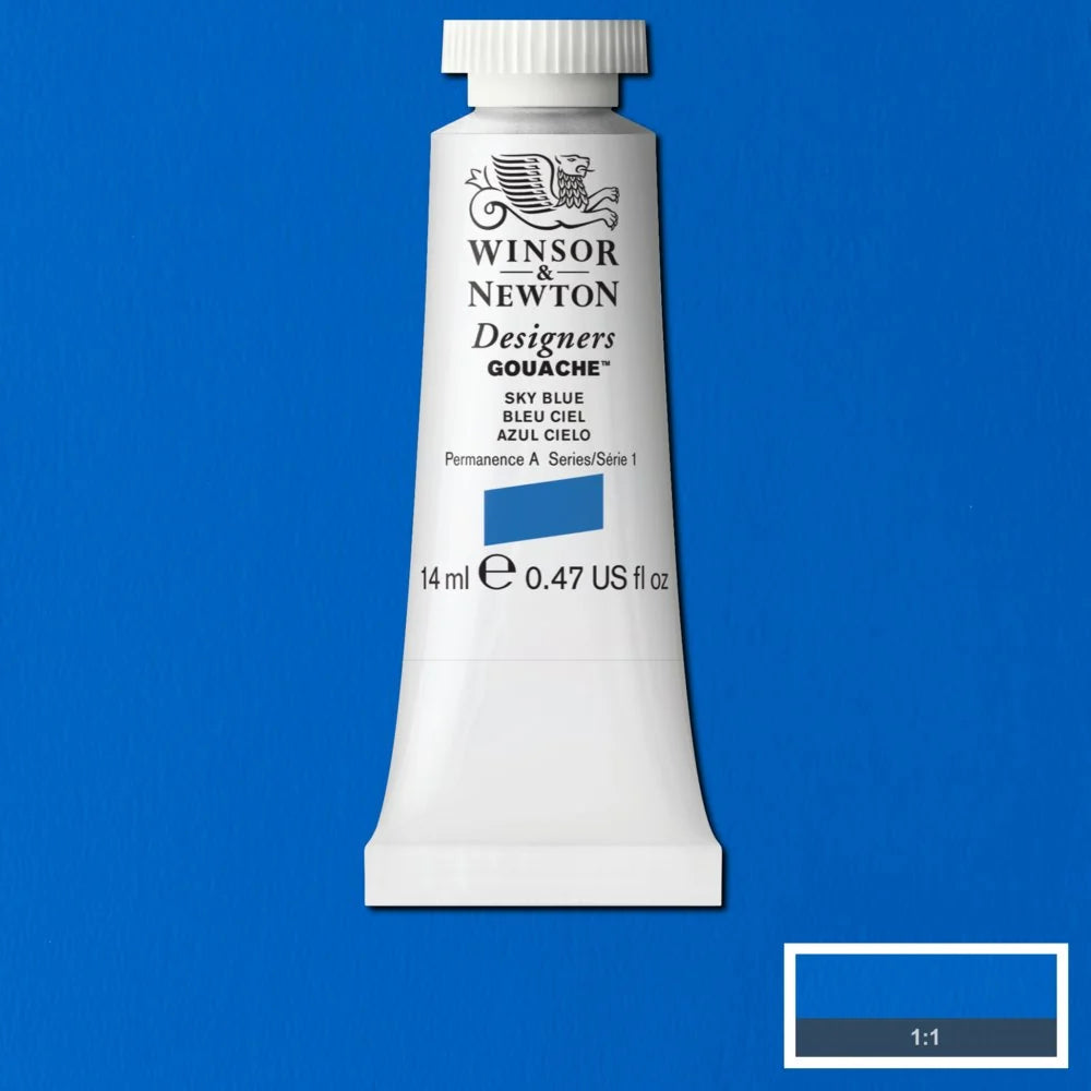Winsor & Newton Designer's Gouache 14ml - Sky Blue