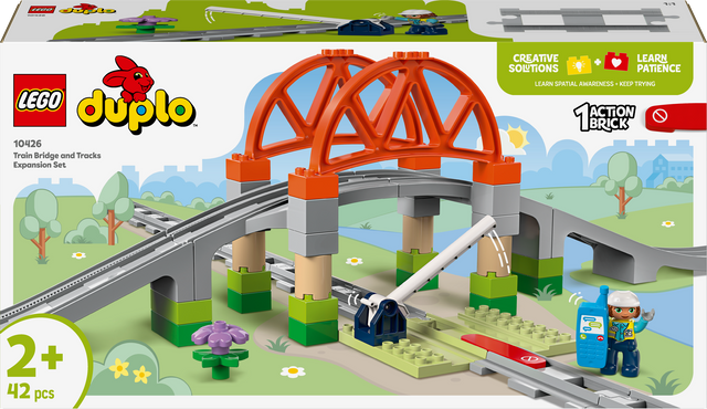 Lego Duplo - Train Bridge and Tracks Expansion Set