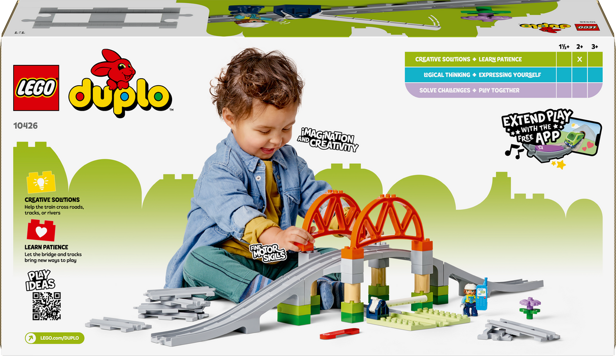 Lego Duplo - Train Bridge and Tracks Expansion Set