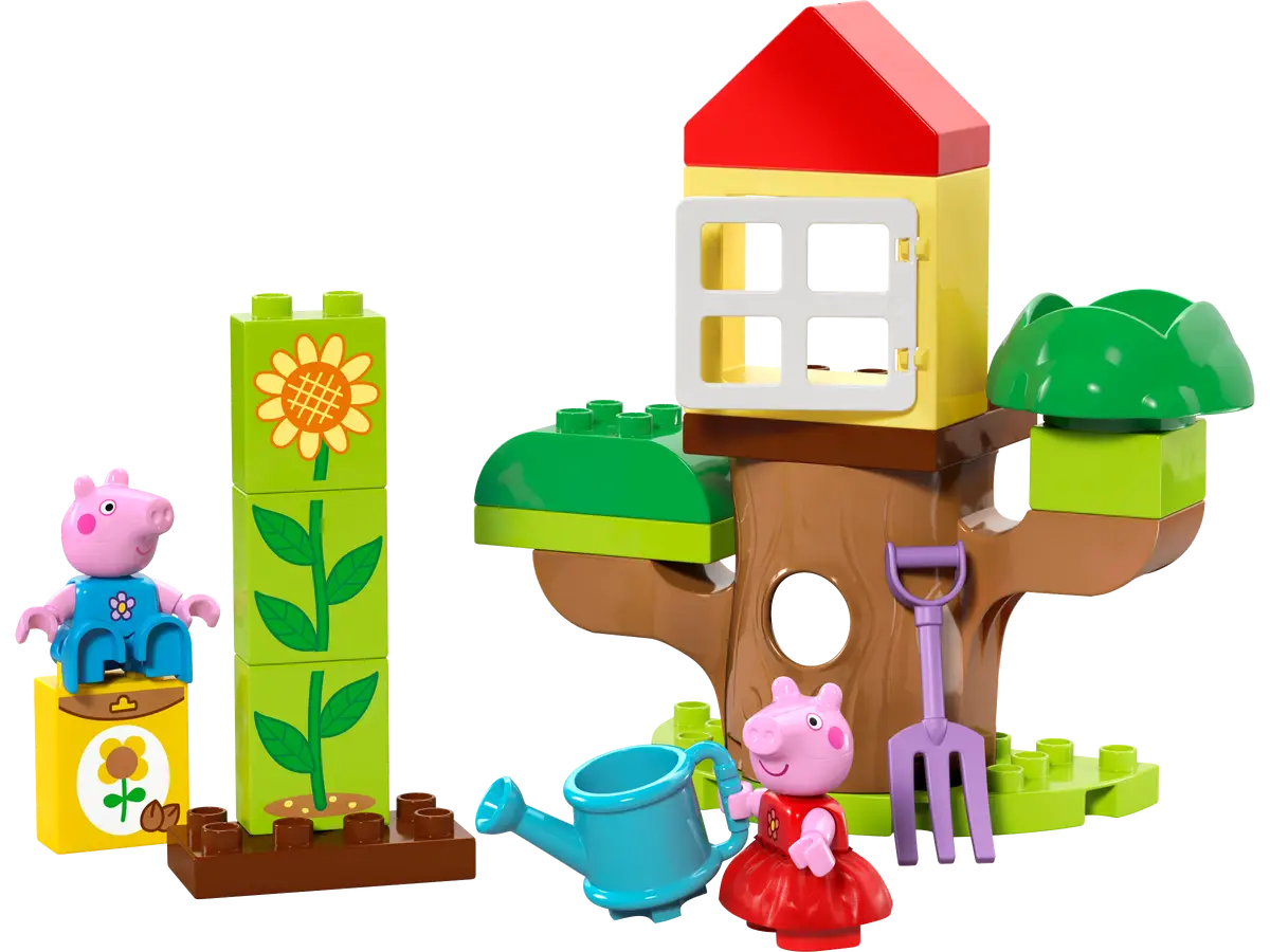 Lego Duplo Peppa Pig Garden and Tree House