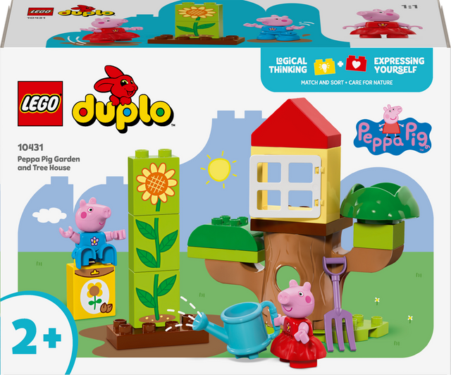 Lego Duplo Peppa Pig Garden and Tree House