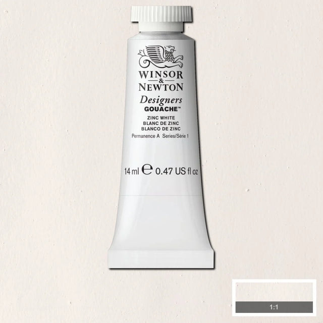 Winsor & Newton Designer's Gouache 14ml - Zinc White