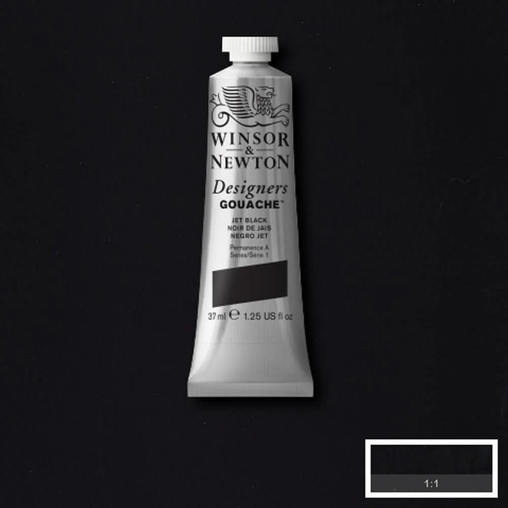Winsor & Newton Designer's Gouache 14ml - Jet Black