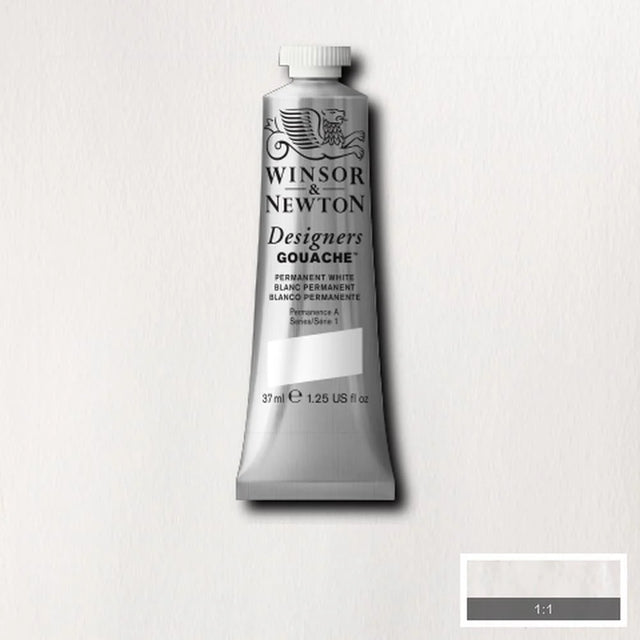 Winsor & Newton Designer's Gouache 37ml - Permanent White