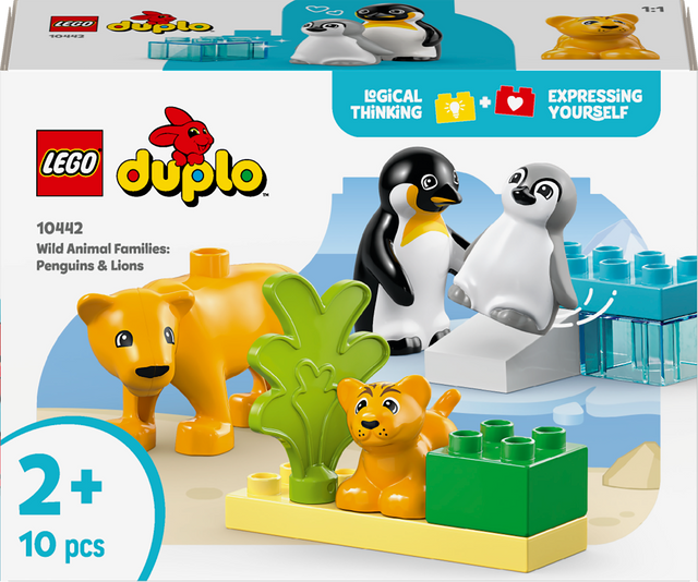 Lego Duplo - Wild Animal Families: Penguins & Lions
