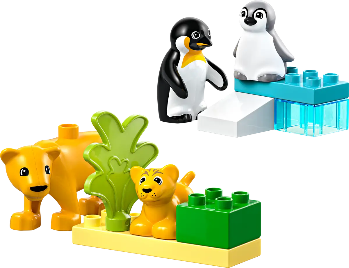Lego Duplo - Wild Animal Families: Penguins & Lions