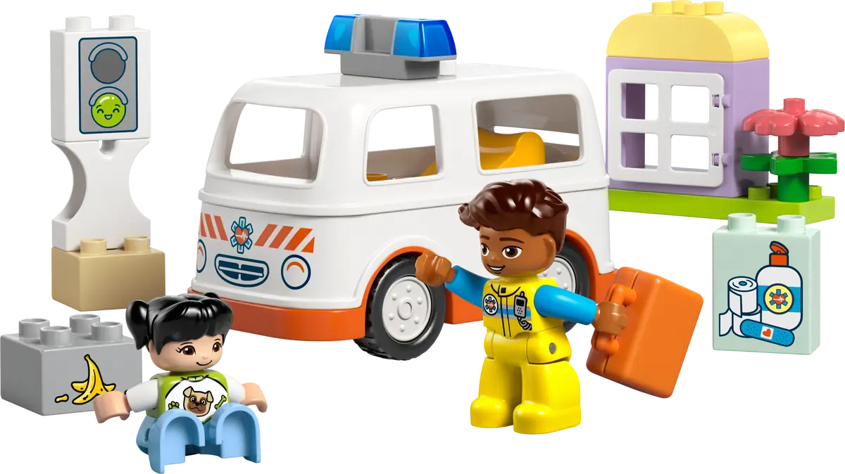 Lego Duplo - Ambulance & Driver