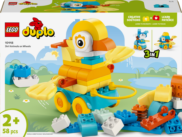 Lego Duplo - 3in1 Animals on Wheels