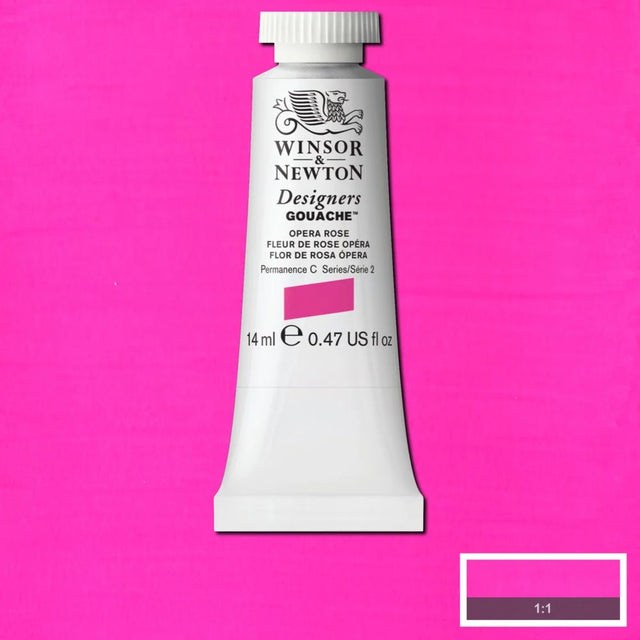Winsor & Newton Designer's Gouache 14ml - Opera Rose