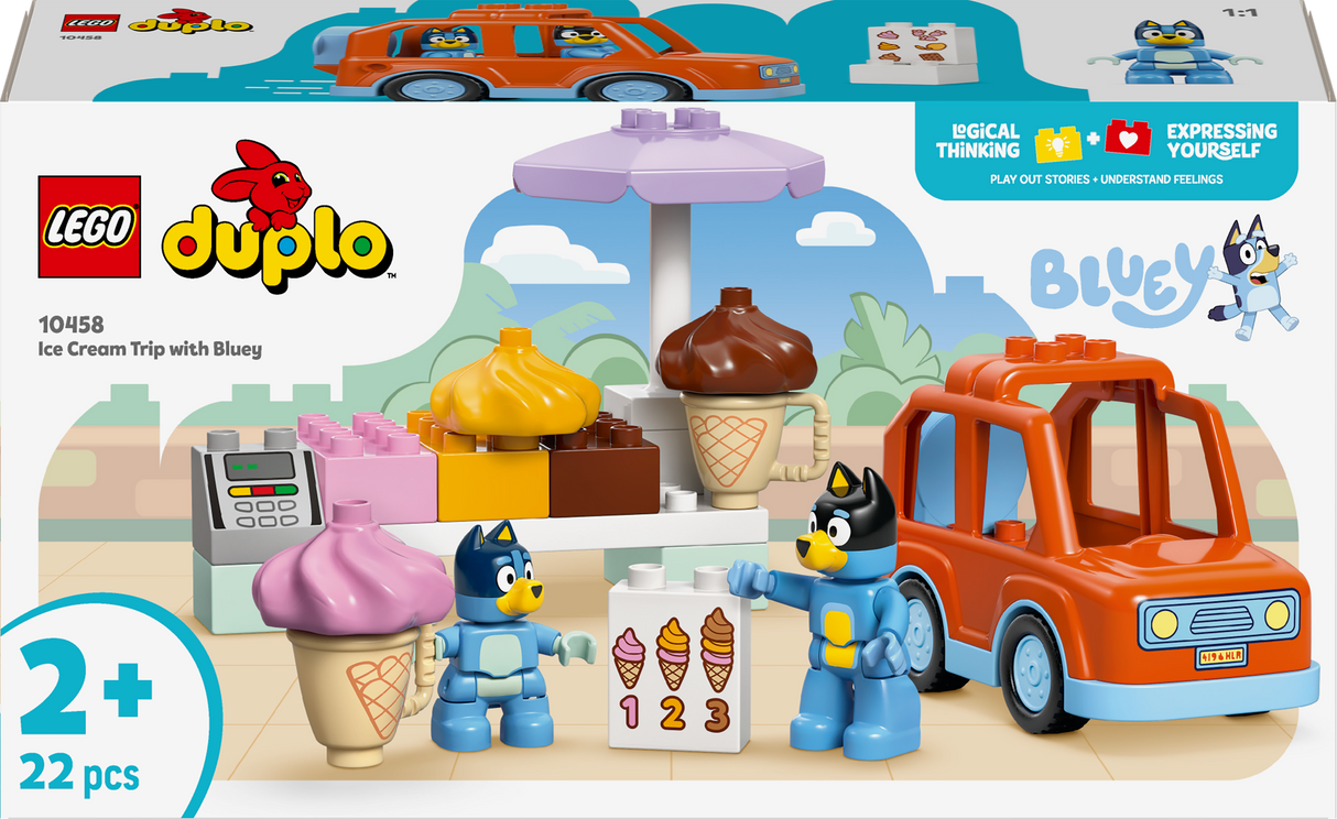 Lego DUPLO Bluey - Ice Cream Trip with Bluey