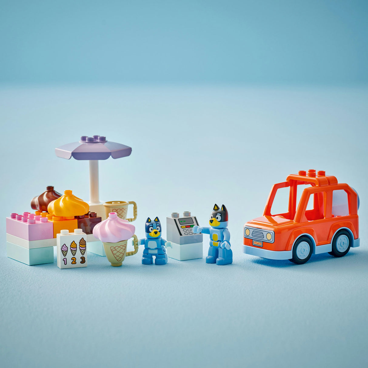 Lego Duplo Bluey - Ice Cream Trip with Bluey