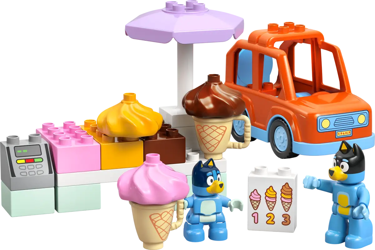 Lego Duplo Bluey - Ice Cream Trip with Bluey