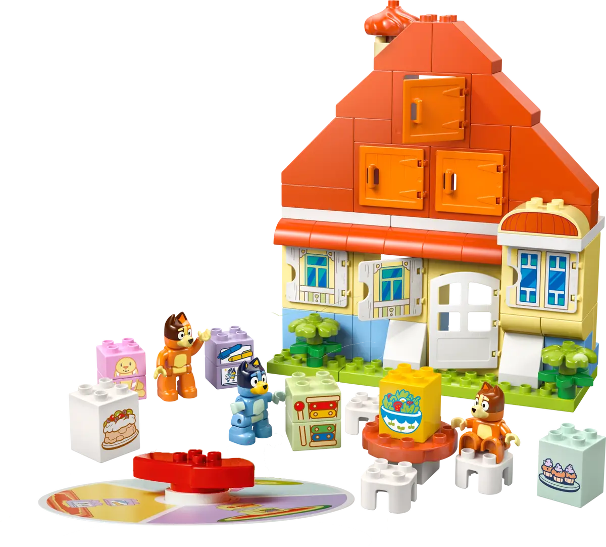 Lego Duplo Bluey - Bluey's Family House with Memory Game