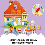 Lego Duplo Bluey - Bluey's Family House with Memory Game