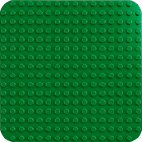 Lego Duplo - Green Building Plate