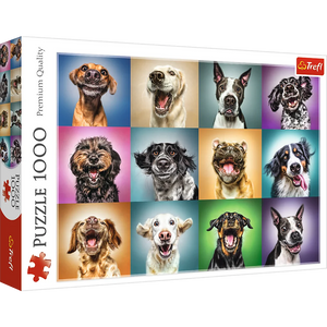 1000 Pc Puzzle - Funny Dog Portraits