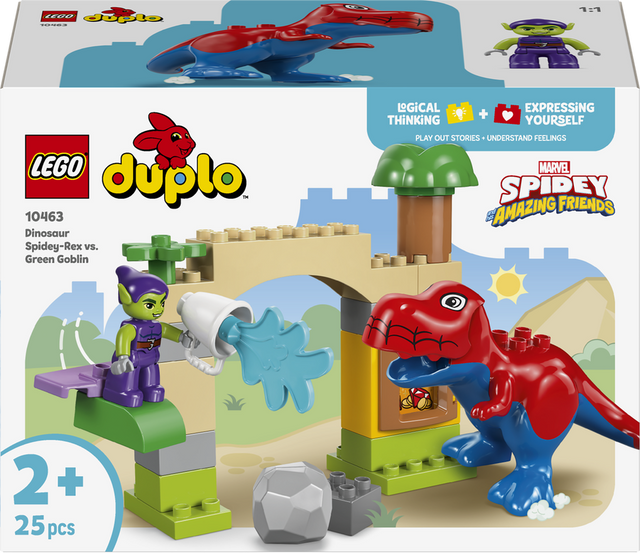 LEGO Duplo - Dinosaur Spidey-Rex vs. Green Goblin