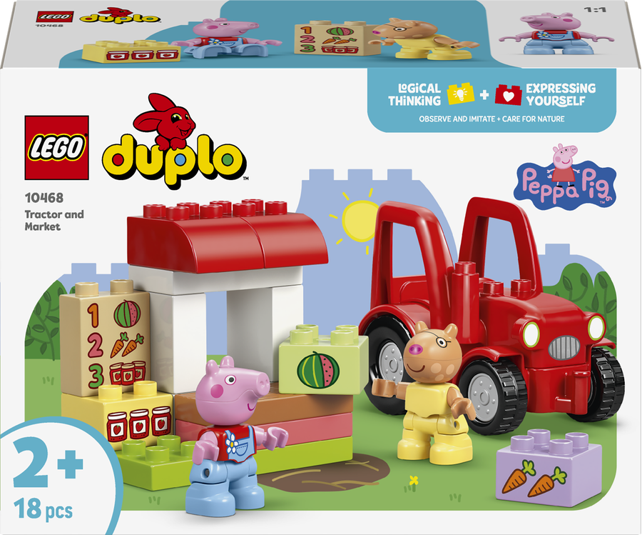 LEGO Duplo - Peppa Pig: Tractor and Market