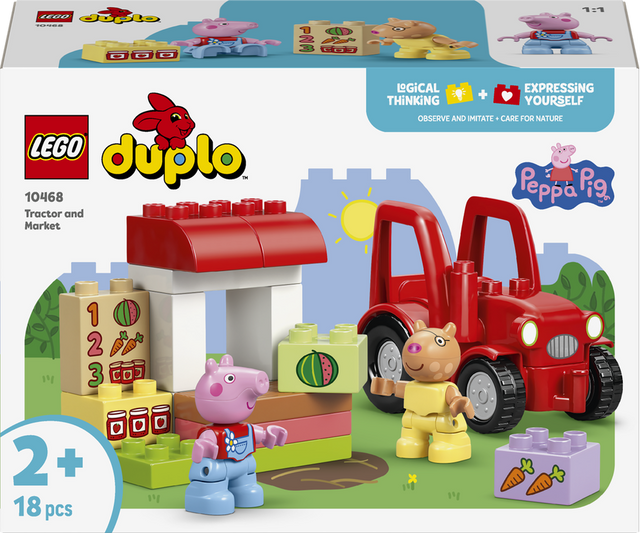 LEGO Duplo - Peppa Pig: Tractor and Market