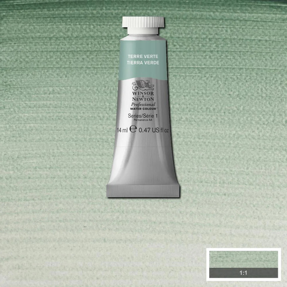 Winsor & Newton Professional Watercolour Series 1 14ml - Terre Verte